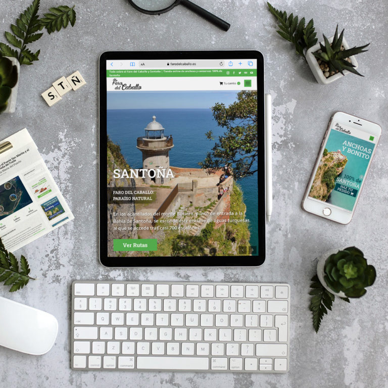 Faro del caballo - Diseño de webs en Santander