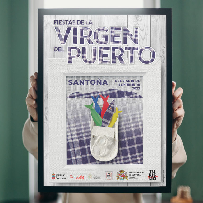 Cartel fiestas Santoña 2022