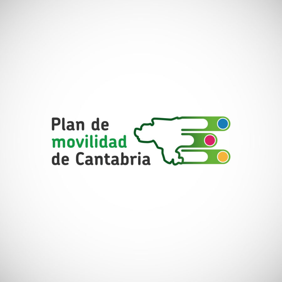 Plan de Movilidad de Cantabria - Diseño de logo en Santander