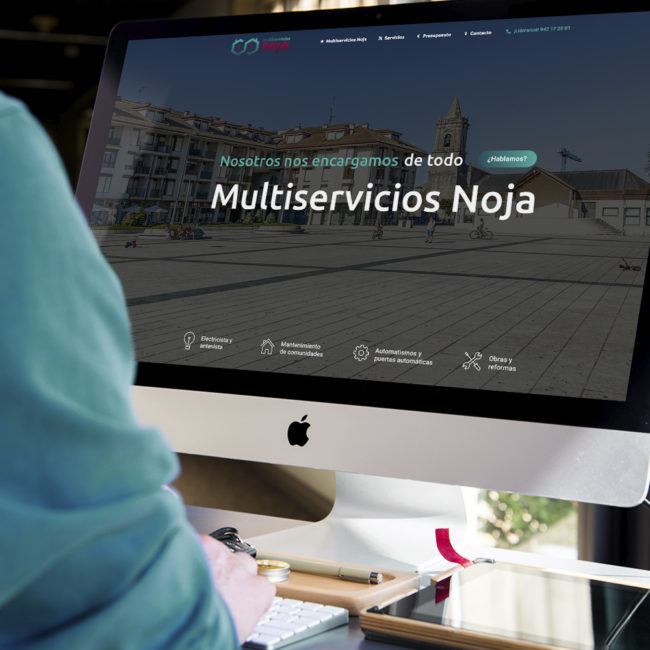 Multiservicios Noja - Diseño de páginas web en Cantabria