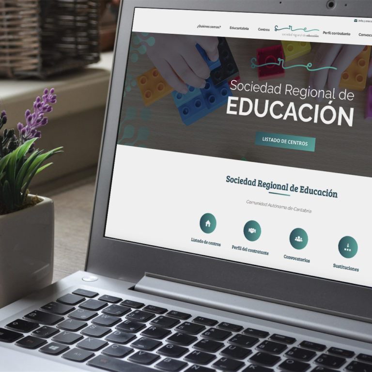 Sociedad Regional de Educación SRE - Páginas web en Cantabria