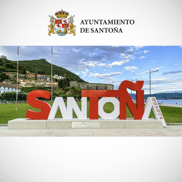 Letras gigantes en Cantabria metálicas turísticas Santoña