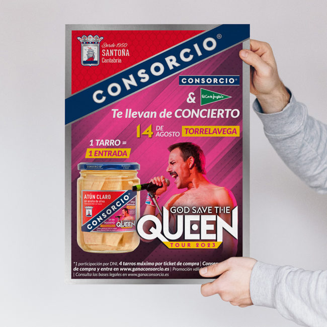 Campaña promocional Consorcio te lleva de concierto