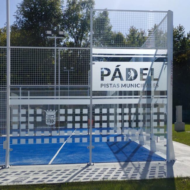 Vinilos para pistas de pádel