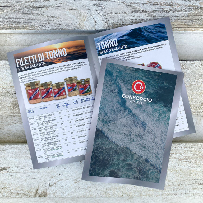 Diseño de catálogo de productos en Cantabria