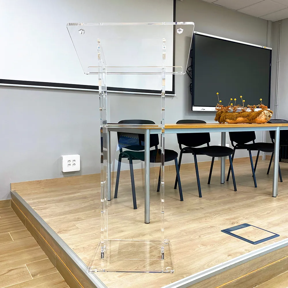 Atril de metacrilato en Cantabria